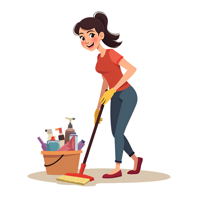 Kitchen Floor Cleaning