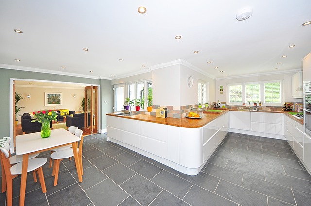 Kitchen Floor Cleaning