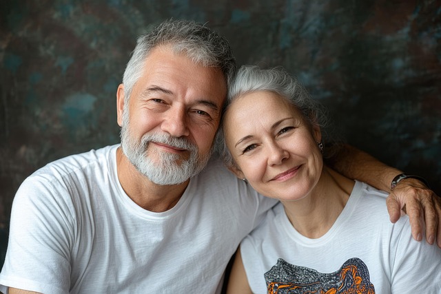 mature couple divorce mediation