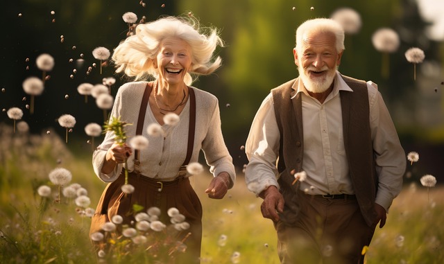 mature couple divorce mediation