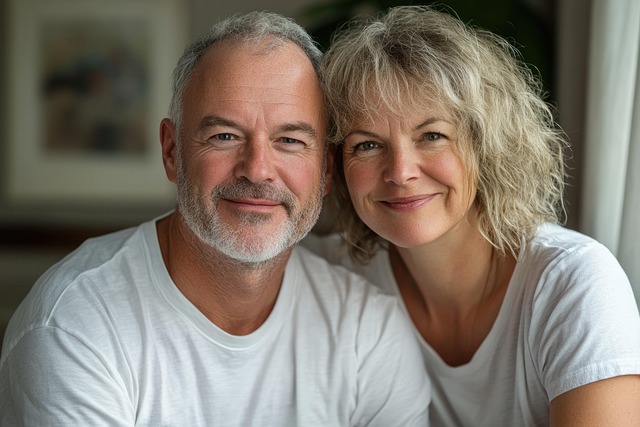 mature couple divorce mediation