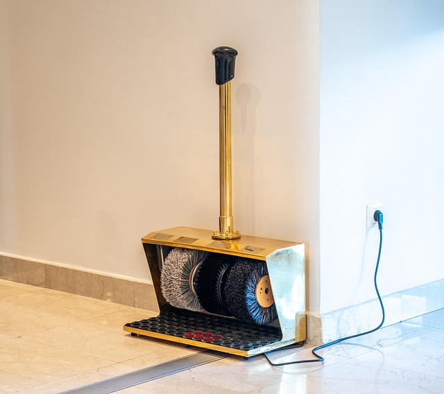 van-mounted carpet cleaning